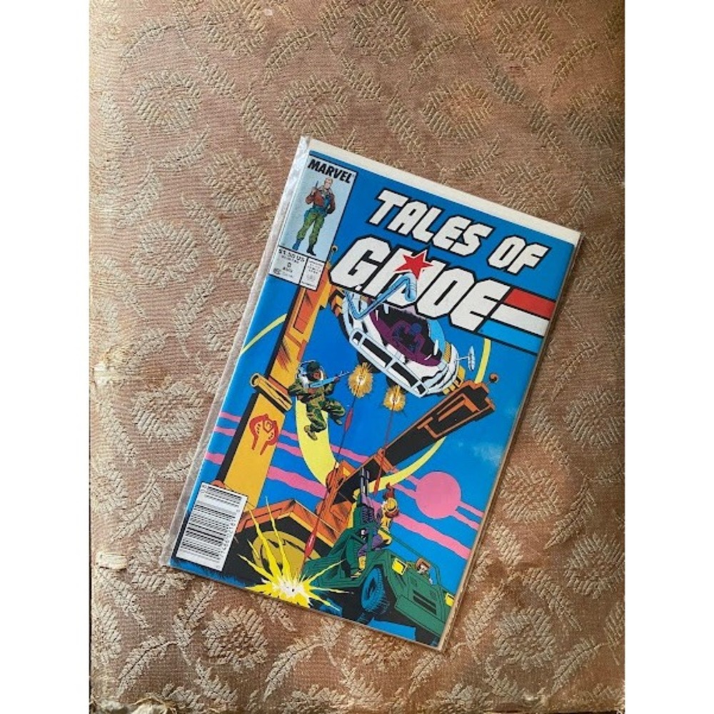Marvel Comics Tales of GI Joe Issue 8‎ August 1988 Copper Age Retro Comic Book